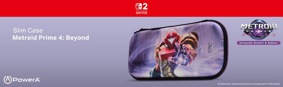 PowerA Slim Case for Nintendo Switch 2 (Metroid Prime 4: Beyond)